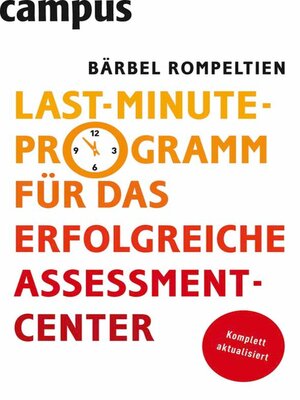 cover image of Last-Minute-Programm für das erfolgreiche Assessment-Center